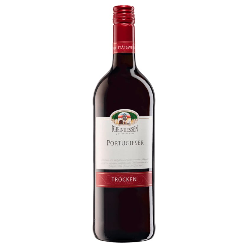 Niersteiner Weingenossenschaft Rotwein Portugieser QbA trocken 1l